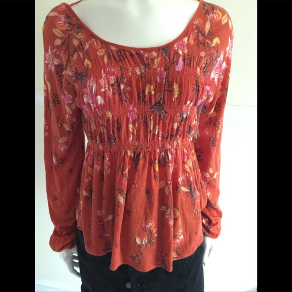 Free people NWOT perfect peasant blouse, XS